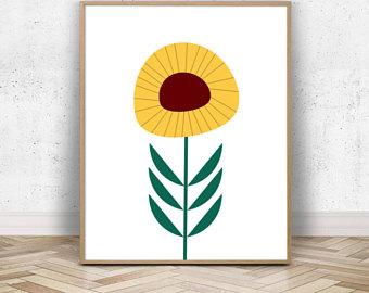 340x270 Sunflower Printable Etsy