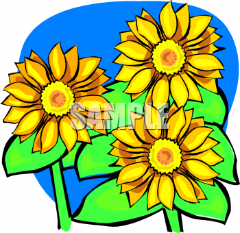 350x340 Royalty Free Garden Clip Art, Flower Clipart