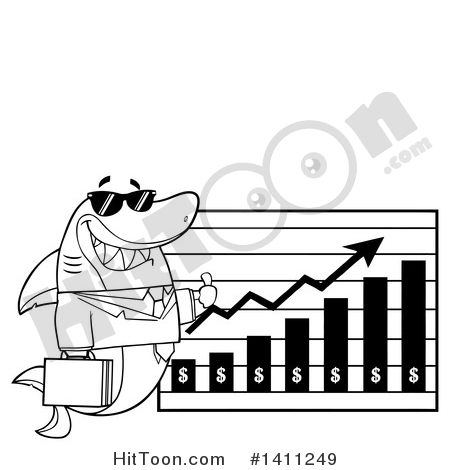 450x470 Shark Clipart