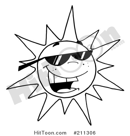 450x470 Ronsasecu Clip Art Sun With Sunglasses