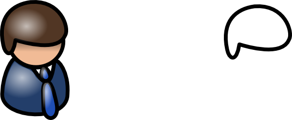 600x248 People Clip Art Free Vector 4vector