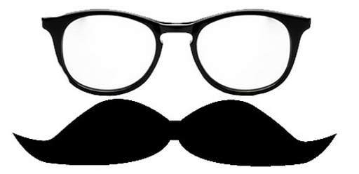 512x248 Sunglasses Clipart Mustache
