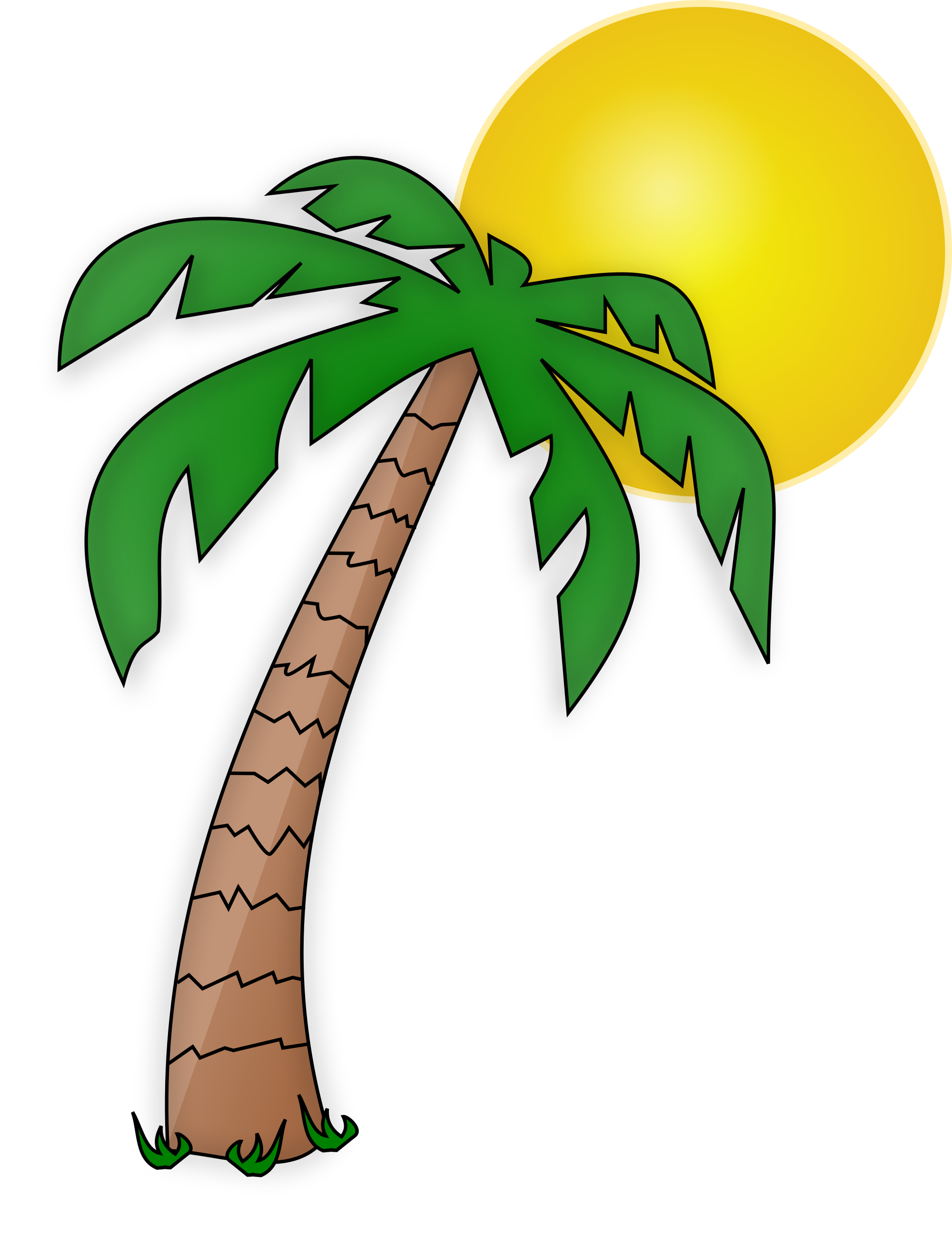 2000x2618 Sunshine Palm Tree Clipart, Explore Pictures