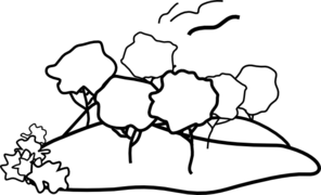 296x180 Clip Art Forest Black And White Clipart Panda