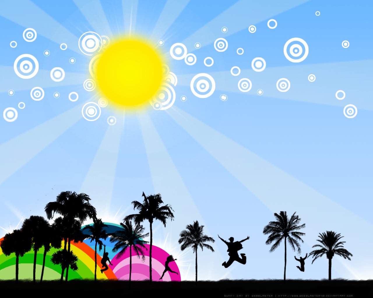 1280x1024 Sunny Day By Webblaster48