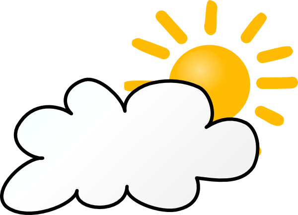600x433 Cloudy Weather Clip Art