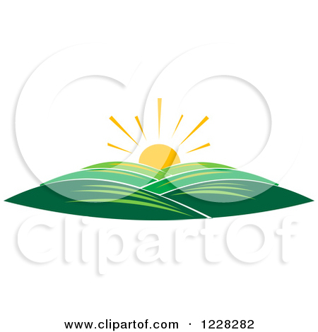450x470 Sunrise Clipart Hills