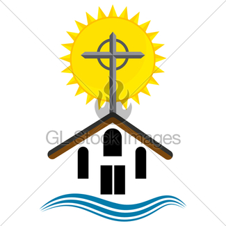 325x325 Sunrise Good Morning Icon Gl Stock Images