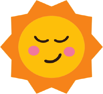 340x311 Smileys Clipart Sun