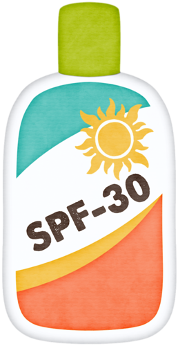 258x500 Sunglasses Clipart Lotion