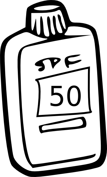 360x596 Sunscreen 50 Clip Art