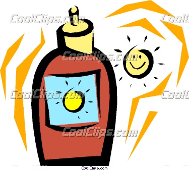 375x337 Suntan Lotion Clip Art Cliparts