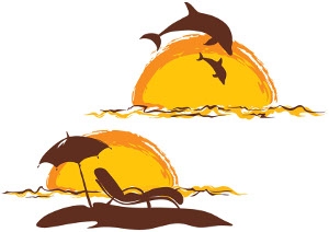 300x212 Sunset Clip Art