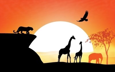 400x253 Sunset Yellow Sky Clip Art, Vector Sunset Yellow Sky