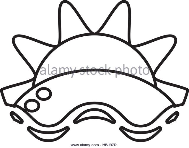 640x501 Sunset Vector Vectors Black And White Stock Photos Amp Images