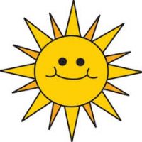200x200 Sunshine Free Clipart