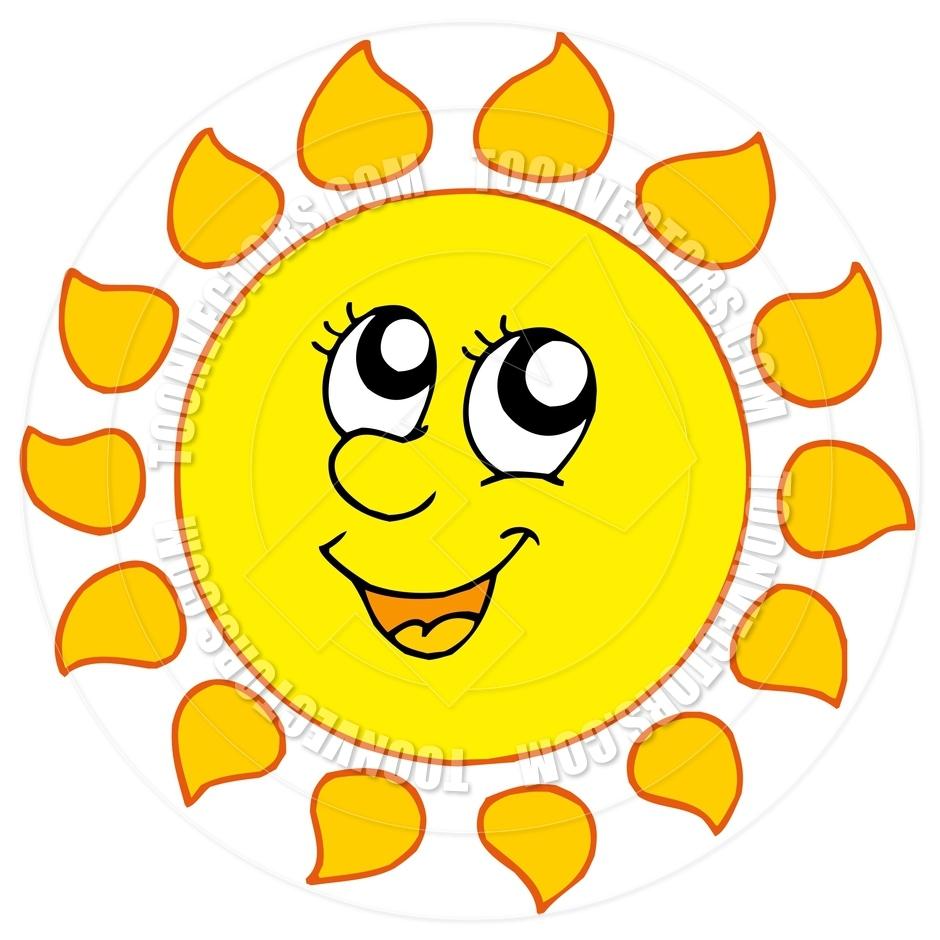 940x940 Sun Cartoon Clipart