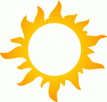 420x401 Cartoon Sunshine Clipart
