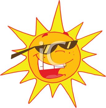 344x350 Bright Clipart Sunshine