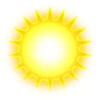 200x200 Sunshine Clipart