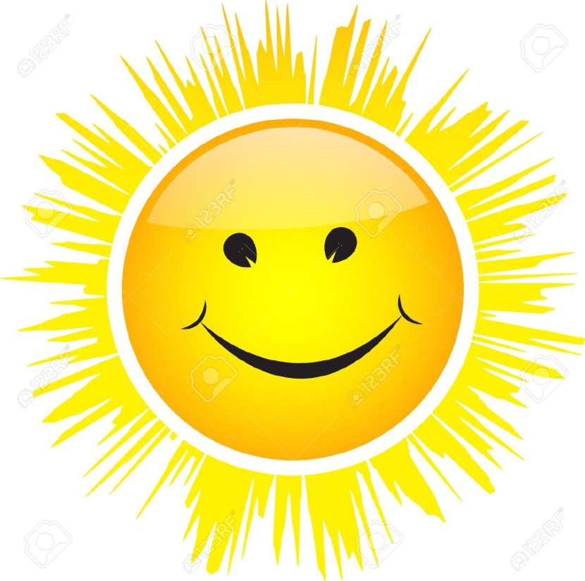 830x824 Best Smiling Sun Images