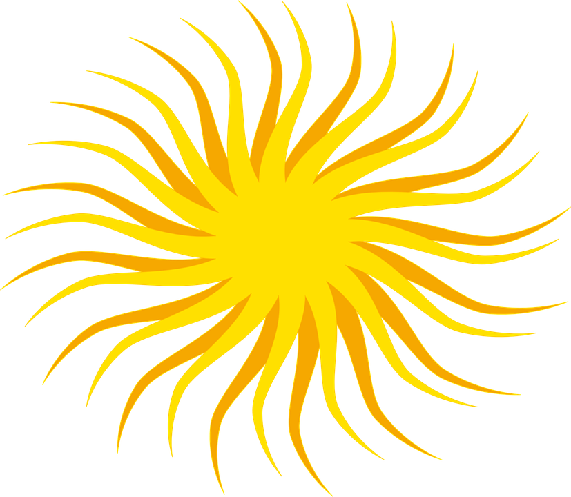 827x720 Bright Clipart Sunshine
