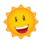 170x170 Clipart Of Cartoon Sun K9394122
