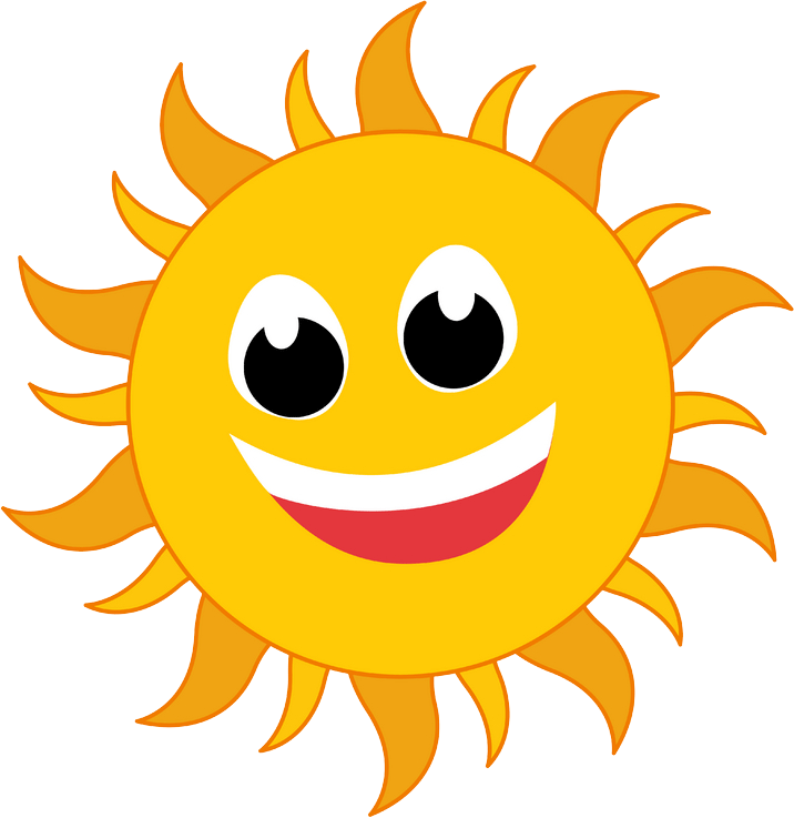 716x737 Happy Sun Clipart