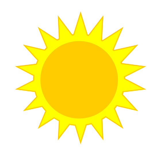 560x553 Clip Art Sunshine