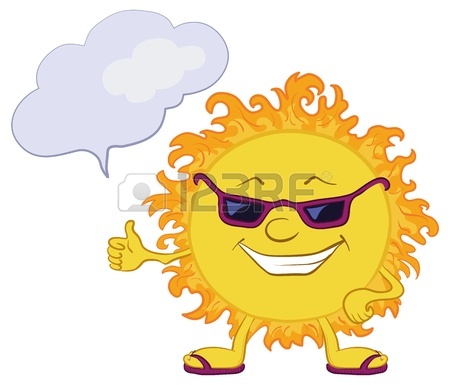 450x385 Smiling Sunshine Royalty Free Cliparts, Vectors, And Stock