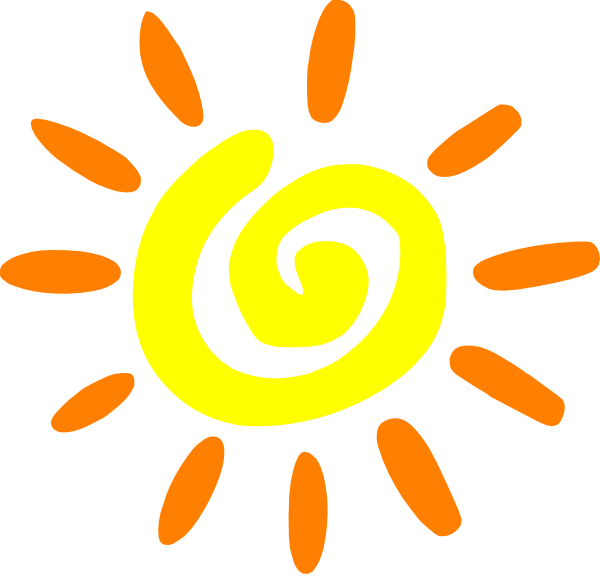 600x579 Sun Clip Art