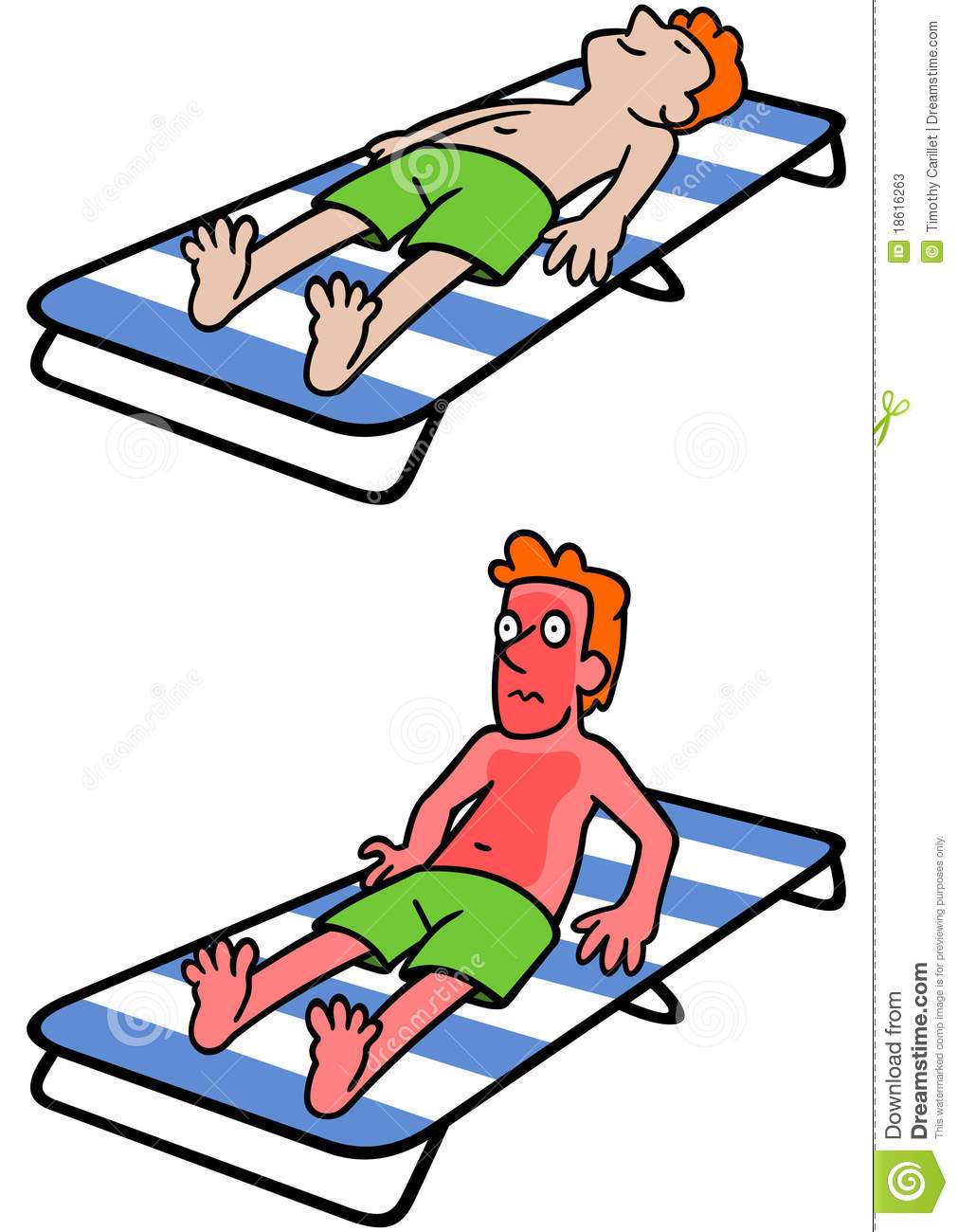 1011x1300 Sunburn Clipart