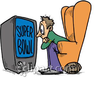 322x350 Free Superbowl Sunday Clipart