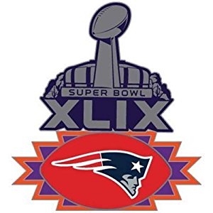 300x300 New England Patriots 2015 Super Bowl Xlix Pin