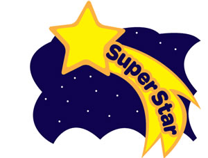 300x227 Clipart Super Star