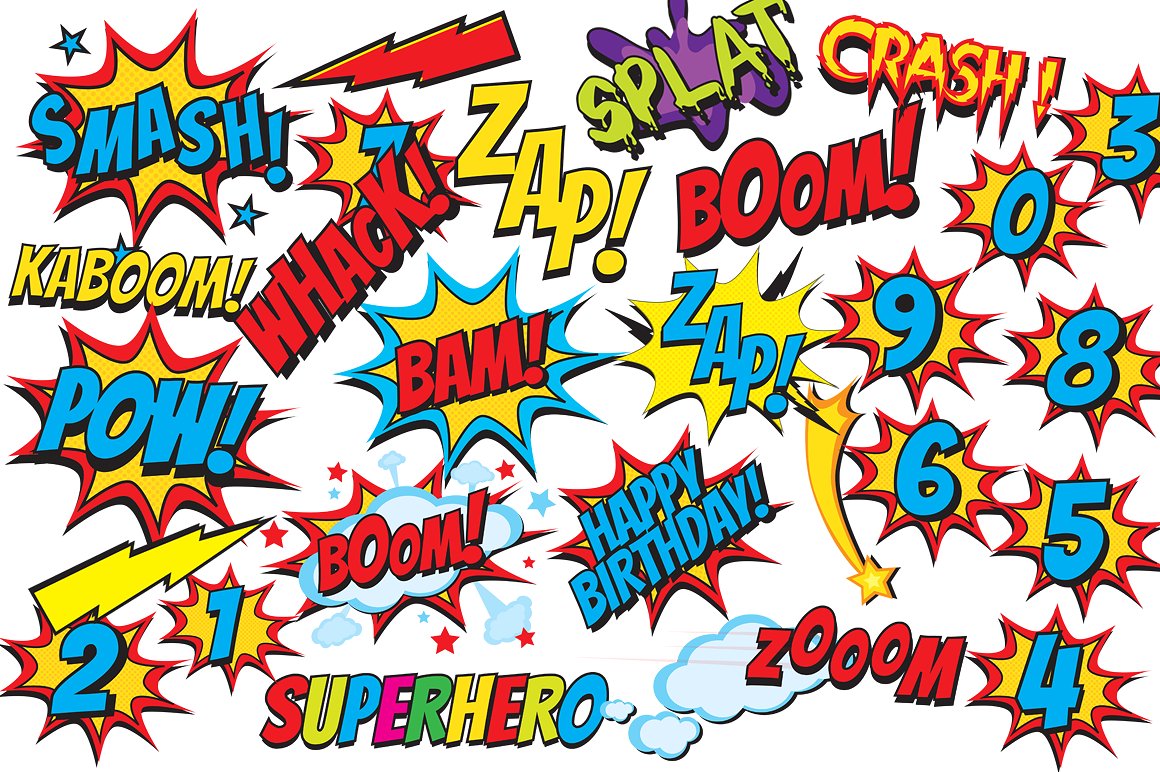 1160x772 Comics Clipart Superhero