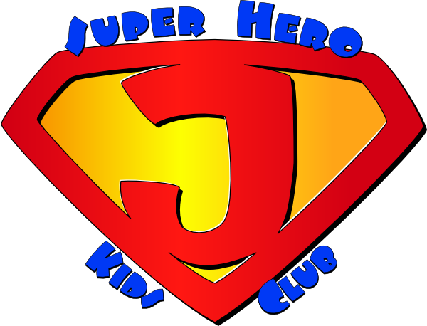 600x458 Super Hero Kids Club Clip Art