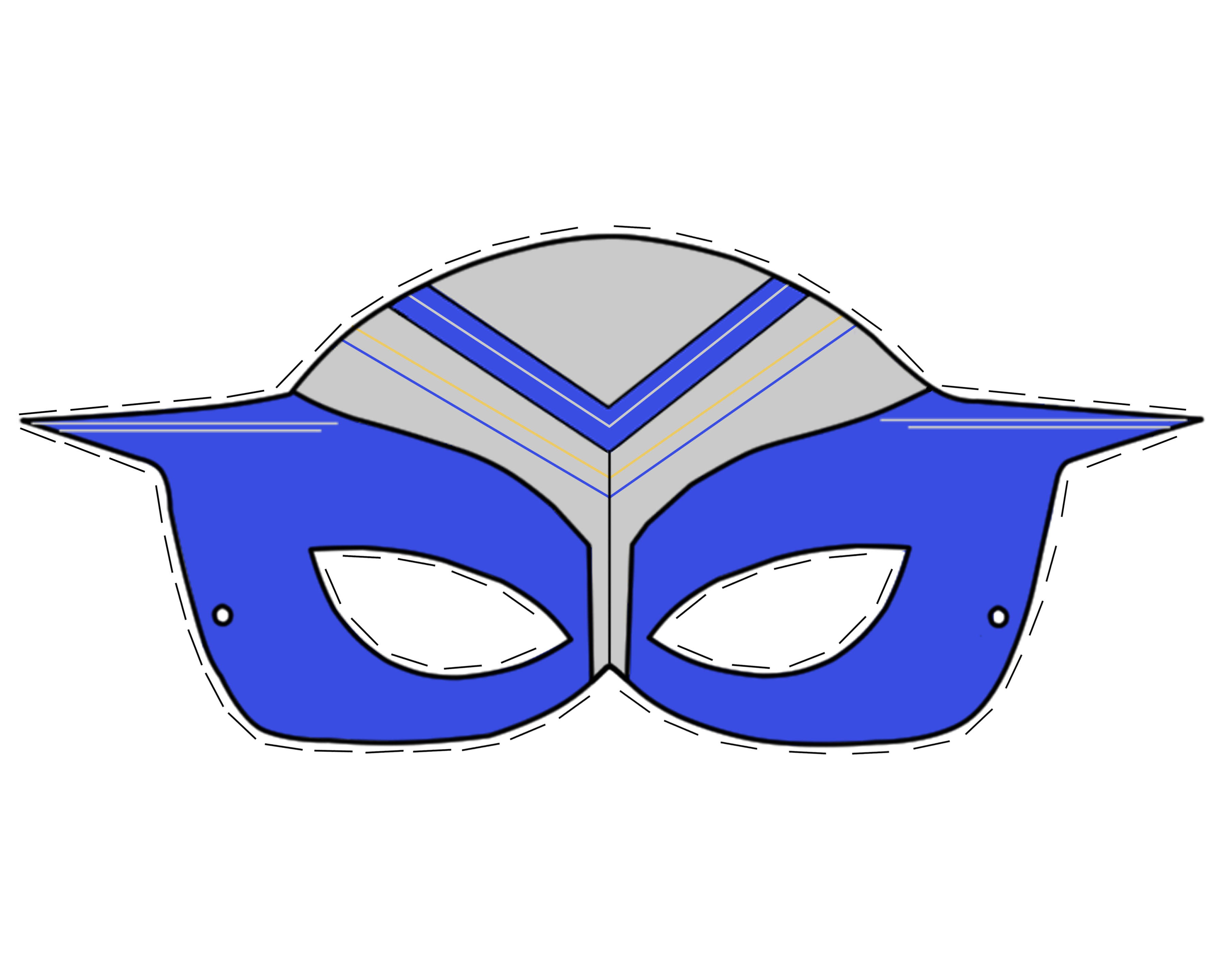3600x2880 Mask Clipart Superhero Mask