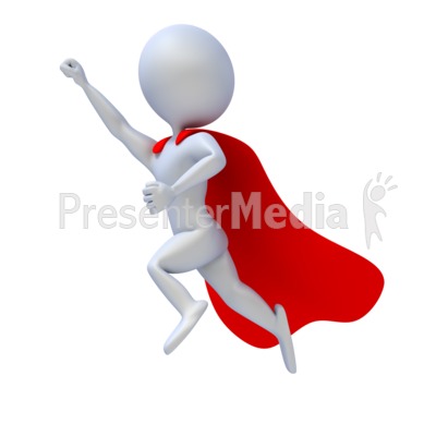 400x400 Stick Figure Superhero Anim