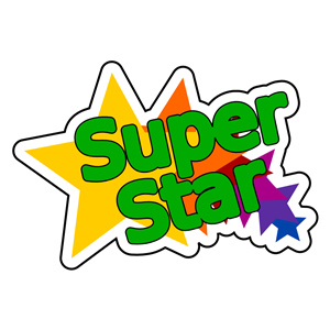 300x300 Super Star Clipart, Cliparts Of Super Star Free Download (Wmf, Eps