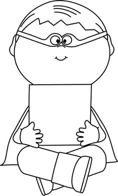 236x393 Superhero Girl Holding A Blank Sign Super Hero In Class