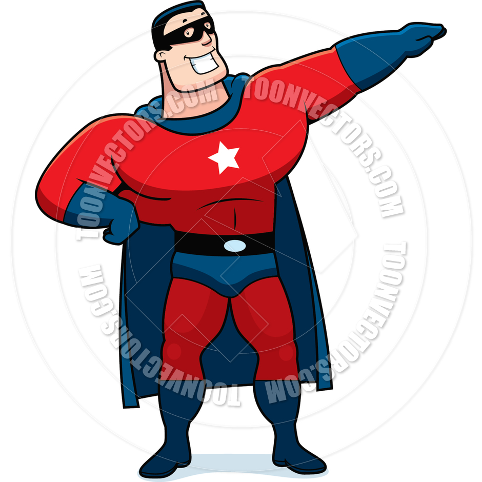 940x940 Cartoon Superhero Man By Cory Thoman Toon Vectors Eps