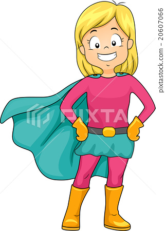 321x450 Kid Girl Super Hero Cape