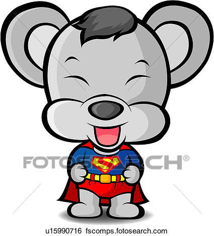 425x470 Stock Illustration Of Super Hero Mouse U15990716