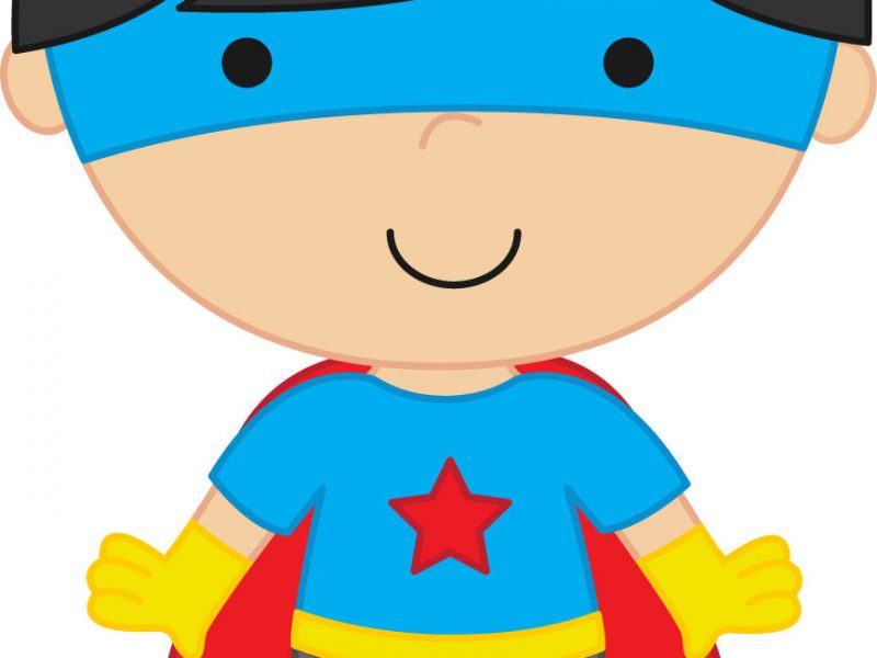 800x600 Superhero Clip Art