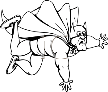 350x298 Royalty Free Superhero Clip Art, People Clipart