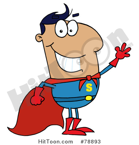 450x470 Superhero Clipart