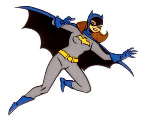 500x420 Batgirl Clipart