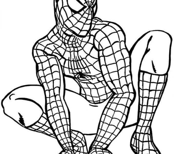 678x600 Printable Superhero Coloring Pages Free Coloring