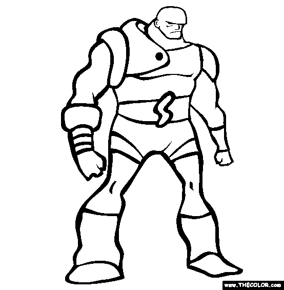 554x565 Superheroes Online Coloring Pages Page 1